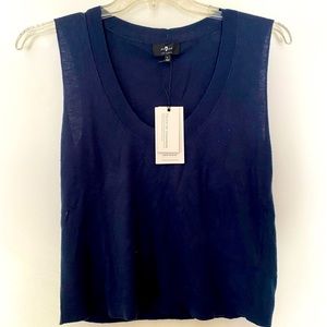 Cashmere blend tank
